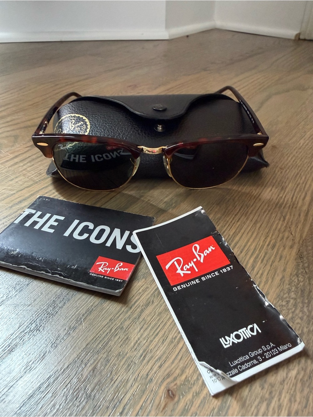 RayBan Tortoise Classic Sunglasses - Picture 9 of 9
